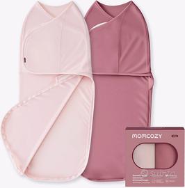Momcozy Swaddle per Neonato 2 Pezzi, Rosa
