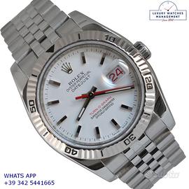 ROLEX Datejust Turn-O-Graph 116264 white dial 2005