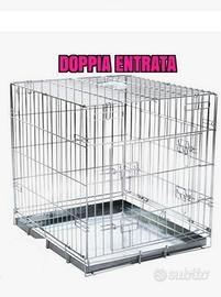 Kennel gabbia trasportino per cani nuovo