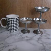 Coppette in acciaio inox per frutta o gelato