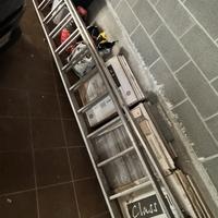 Scala a sfilo in alluminio estensibile a 6 metri