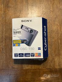 Fotocamera Sony DSC-T50, touch, come nuova