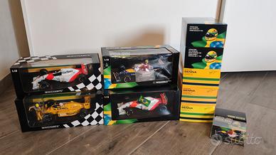 LOTTO Ayrton Senna Minichamps 1/18