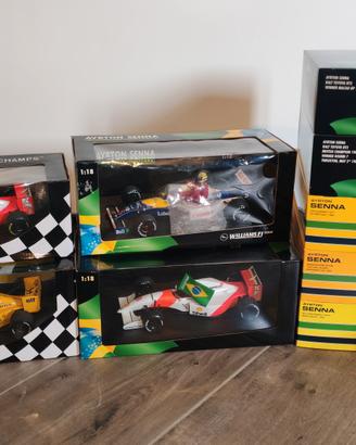 LOTTO Ayrton Senna Minichamps 1/18