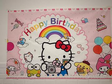 decorazioni compleanno Hello Kitty