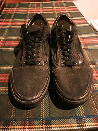 Vans Old Skool Total Black - Taglia 44.5 (US 11) -