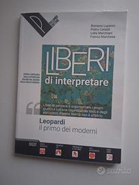 libro "liberi di interpretare" su Giacomo Leopardi