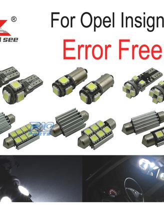 KIT 20 LAMPADE LED INTERNE PER OPEL INSIGNIA