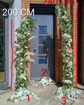 fiori artificiali per cerimonia