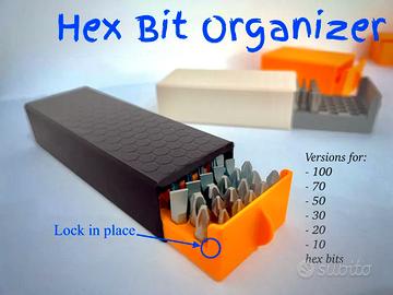 Box per Inserti Avvitatore Organizer Tascabile