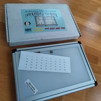 bacheca portachiavi in alluminio 