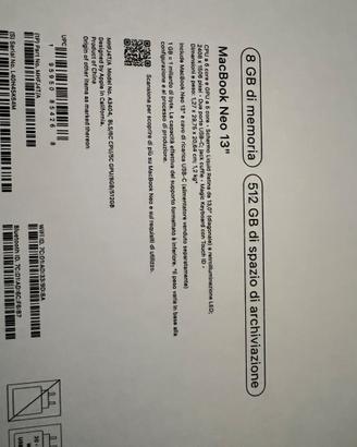 MacBook 13 pollici neo colore rosa