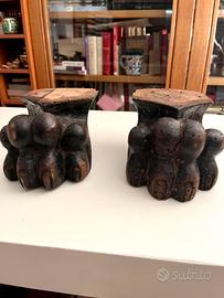 Piedi leonini del Seicento. Restauro