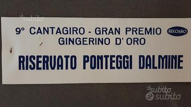 Cantagiro Recoaro esclusivo 1970