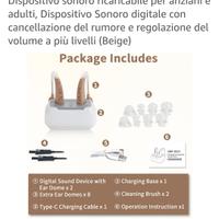 Dispositivi sonori ricaricabili per adulti con bas