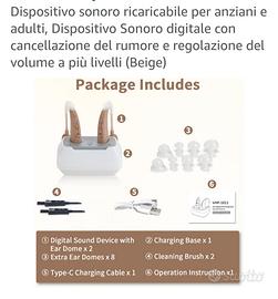 Dispositivi sonori ricaricabili per adulti con bas