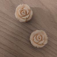 Rose di corallo bianco vintage originale!