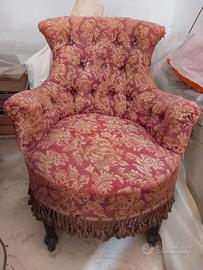 Coppia poltrone d'antiquariato