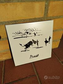 Mattonella quadro in ceramica Picasso