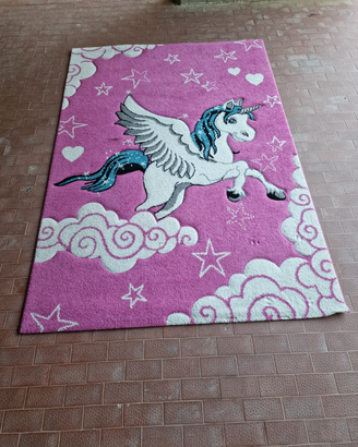 Tappeto unicorno 140x200