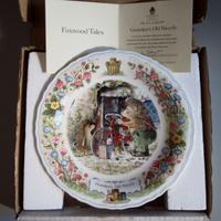 Piatto Foxwood Tales. Porcellana Wedgwood. 21,5cm