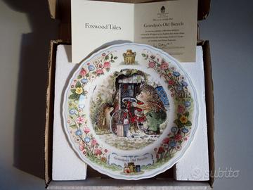 Piatto Foxwood Tales. Porcellana Wedgwood. 21,5cm