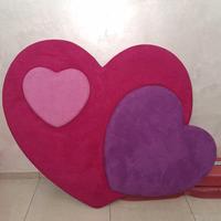 Pannello testiera letto singolo in tessuto