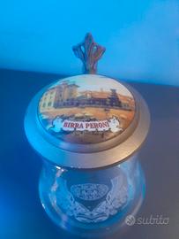 Raro Boccale Storico Peroni - Peltro Zinn -