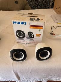 Casse audio Philips con jack da 3.5