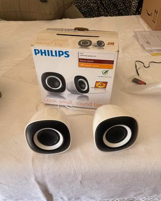 Casse audio Philips con jack da 3.5