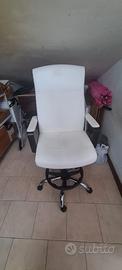 Sedia da ufficio bianca