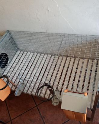 Gabbia per conigli fattrici