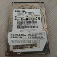 hard disk Toshiba 250gb notebook 