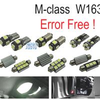 KIT 16 LAMPADE LED INTERNE PER MERCEDES CLASSE M W