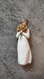 Statuetta Willow Tree “Warm Embrace” h 14 cm