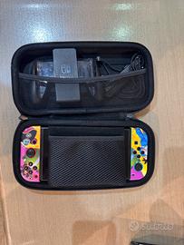 Nintendo switch + 9 giochi +accessori vari