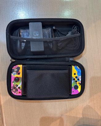 Nintendo switch + 9 giochi +accessori vari