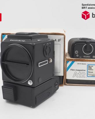 HASSELBLAD CAMERA BODY 553ELX + MAGAZZINO A12