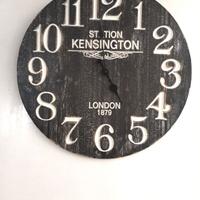 Orologio da parete grande stile metropolitana