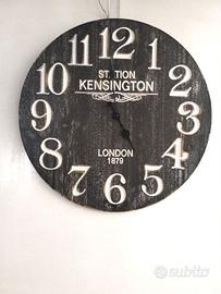 Orologio da parete grande stile metropolitana