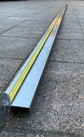 Tubo barra piantana rettangolare