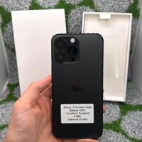 iPhone 14 Pro Max 128gb Nero - 🔋100% Gar. 12M