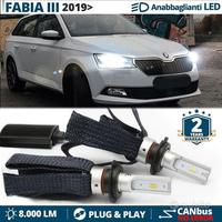 Kit LED H7 Skoda FABIA 3 Restyling CANbus 8000LM