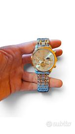 Orologio Poedagar Luxury Silver & Gold