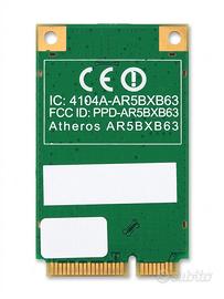 Modulo Wi-Fi Atheros AR5BXB63 Mini PCIe Card