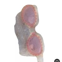 Occhialini da piscina / mare nuoto rosa