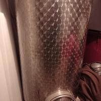botte in acciaio con rubinetto 