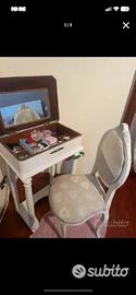 Toletta toeletta trucco mobile specchio sedia