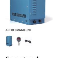 Generatore di vapore bagno turco