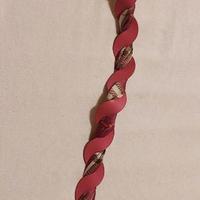 Cintura intrecciata con foulard